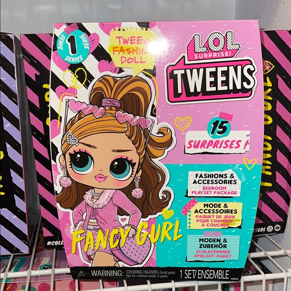 LOL Surprise Tweens Fancy Gurl Doll (series 1) FULL SET Brand New In Box 6”Doll